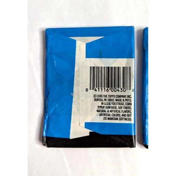 3‎ Packs of 1988 Topps Dinosaurs Attack Cards - Sealed Wax PACKS Trading Vintage - Picture 6 of 8